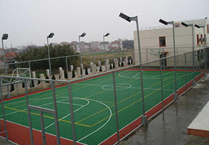 塑胶篮球场